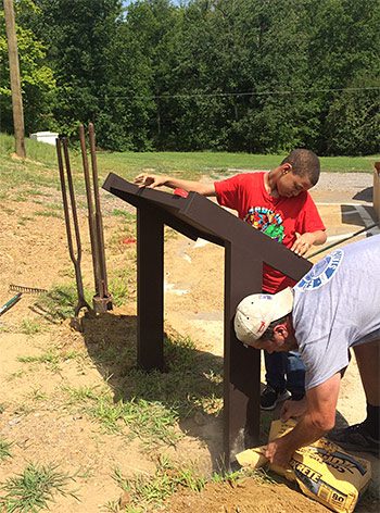 civil war reenactors.